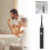 Electric Toothbrush with Deep Clean Technology, 8 Modes, Smart Timer, 4 Replacement Heads, Black Rechargeable 2