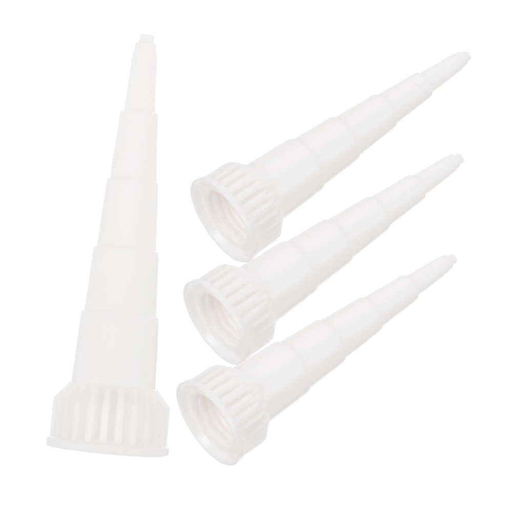 4Pcs Replacement Caulking Nozzles And Saver Caps For Caulk Tubes Preventing Drying And Reducing Waste 9455672180023