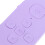 Bluetooth 4.2 Télécommande Page Turner - 150 mAh, Violet 10-15 m 11