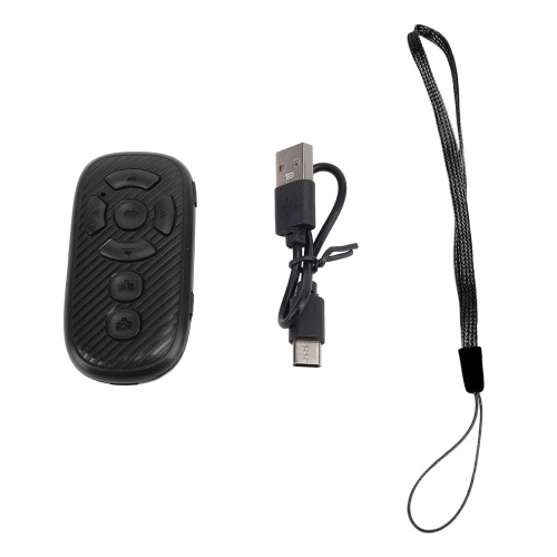 Télécommande Bluetooth à défilement pour Android, 150mAh, noire 1