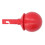 Blind Cane Tip with Safer Rolling Ball Hook Style, Red ABS Replacement for Smooth Gliding 4