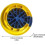 Cable Management Tool Wire Organizing Comb for Cat5 Cat6 Network Cables Tangle Yellow Blue 4