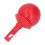 Blind Cane Tip with Safer Rolling Ball Hook Style, Red ABS Replacement for Smooth Gliding 3