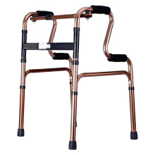 Folding Walker with Ergonomic Comfort Grip for Seniors and Elderly, Compact Stable Support Frame