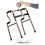Folding Walker with Ergonomic Comfort Grip for Seniors and Elderly, Compact Stable Support Frame 2