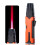 Torch Lighter Butane Refillable Windproof Adjustable Flame with Safety Lock for Camping Kitchen Orange 1