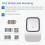 1D/2D USB Barcode Scanner - Portable Desktop, Large Scan Window, Compatible with Windows & Android 5
