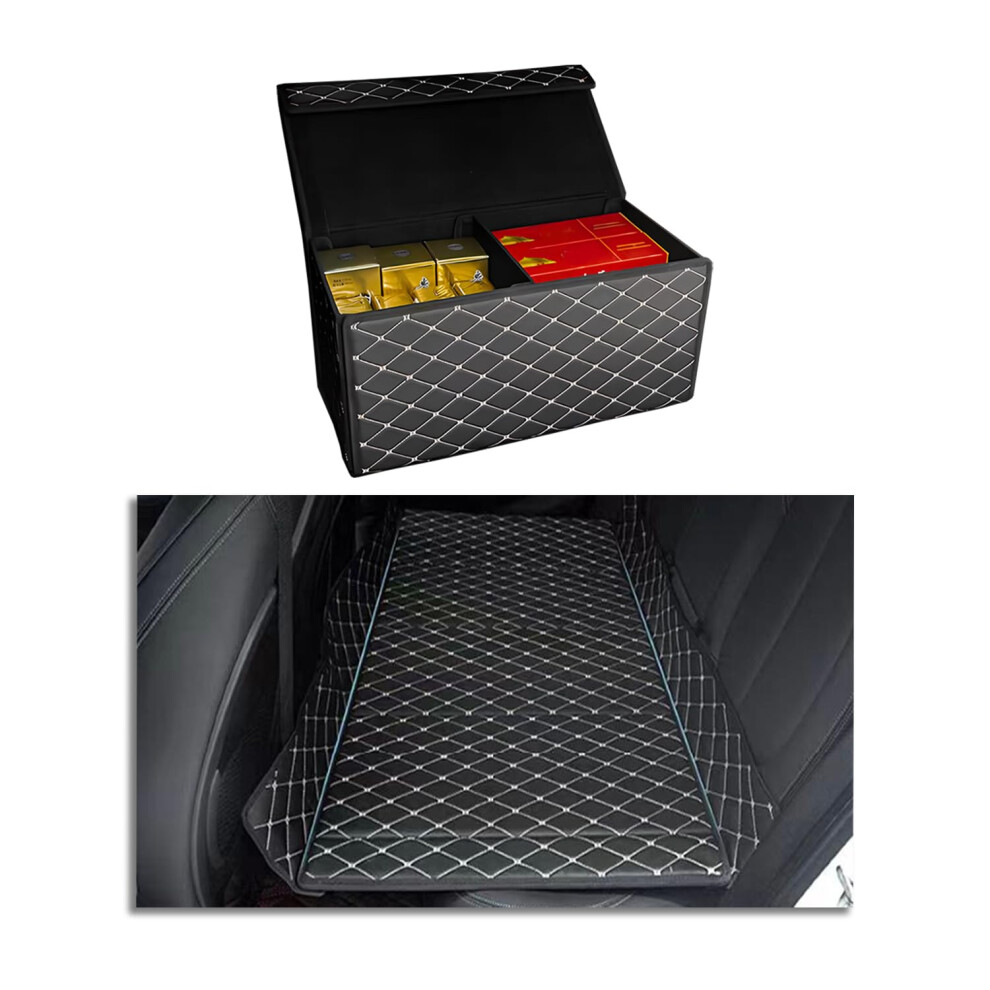 Custom Fit Noninflatable Leather Car Mattress For Cadillac Escalade Esv 20212025, Foldable Waterproof Suv Bed For Road Trips 9771547580140