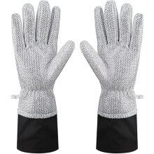NonScratch Waterproof Dishwashing Gloves Heat and Oil Resistant Reusable Long Cuff Kitchen Cleaning Gloves