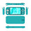 Retro Handheld Game Console 4.3 Inch Touchscreen with 2000 Classic Games 8GB Storage Yellow 3