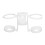 Beach Umbrella Cup Holder – Plastic, Fits25–32mm Poles 1