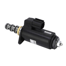 Magneetventiel van gelegeerd staal voor hydraulische pompen van graafmachines. Modelspecifiek vervangingsonderdeel voor de aftermarket. Uitstekende