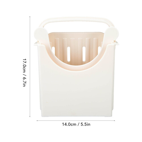 Home Use Folding Bread Slicing Machine with ABS Adjustable Toast Cutter Guide 1