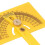 Angle Measuring Tool 0-180 Degree Plastic Protractor Internal External Gauge 6