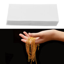 Clear PVC Necklace Pouch 360Pcs Jewelry Display Bags for Home & Retail Use