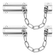Door Chain Lock 10 Sets Heavy Duty Stainless Steel Security Chain for Home Anti Theft and Child Safety