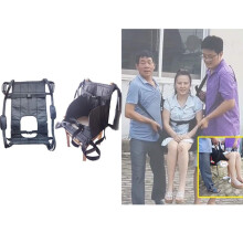 Patient Transfer Belt with Secure Straps and Padded Panels for Elderly Bed to Chair Mobility Aid
