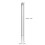 2-in-1 Universal Capacitive Stylus Pen Silver, 143mm, Fine Tip 3