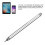 2-in-1 Universal Capacitive Stylus Pen Silver, 143mm, Fine Tip 7