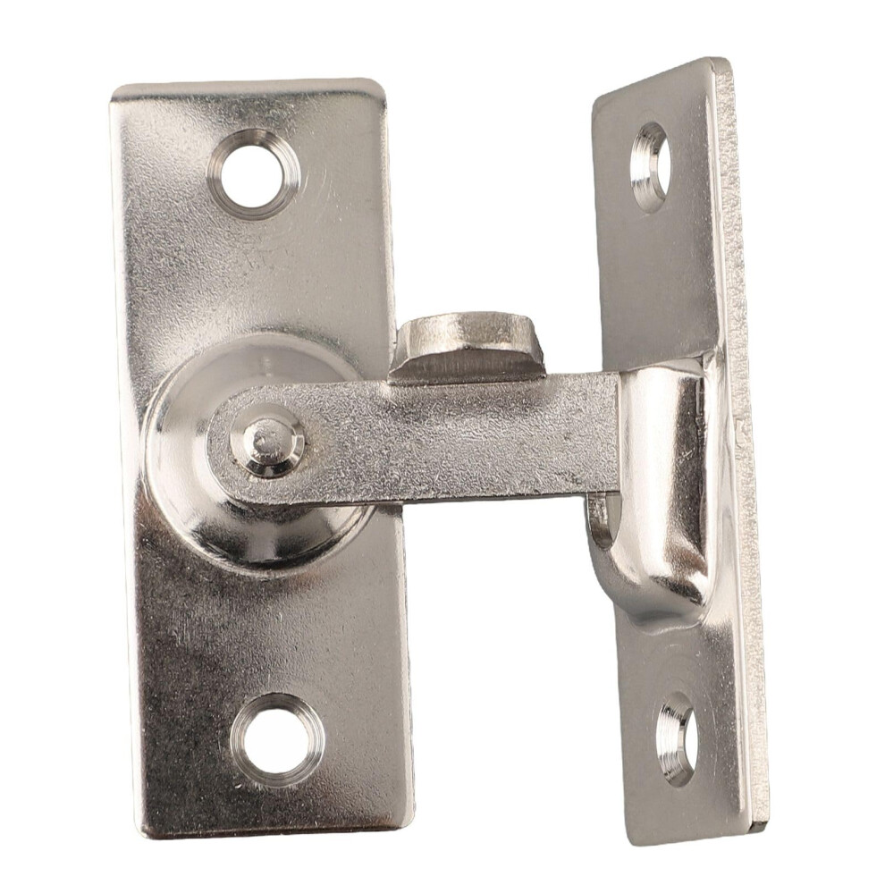 304 Stainless Steel Right Angle Door Latch With 360 Rotation, Rust Resistant For Sliding Doors And Cabinets 9092120677577