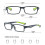 Blue Light Blocking Reading Glasses 1.5x Magnification Grey Flexible Frame for Men and Women 2