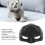 Cat Bat Hat 11cm 4.33in Black Plastic Cosplay Hat 4