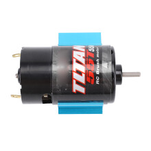 Motor para coche RC 550 55T 7.4-11.1V disipador de calor azul