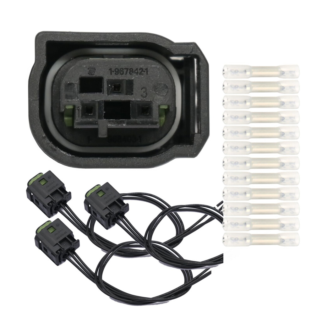 4 Pcs Rear Parking Sensor Connector Harness Fit For Ford F150 F250 F350 F450 F550 Lincoln 9113335918825
