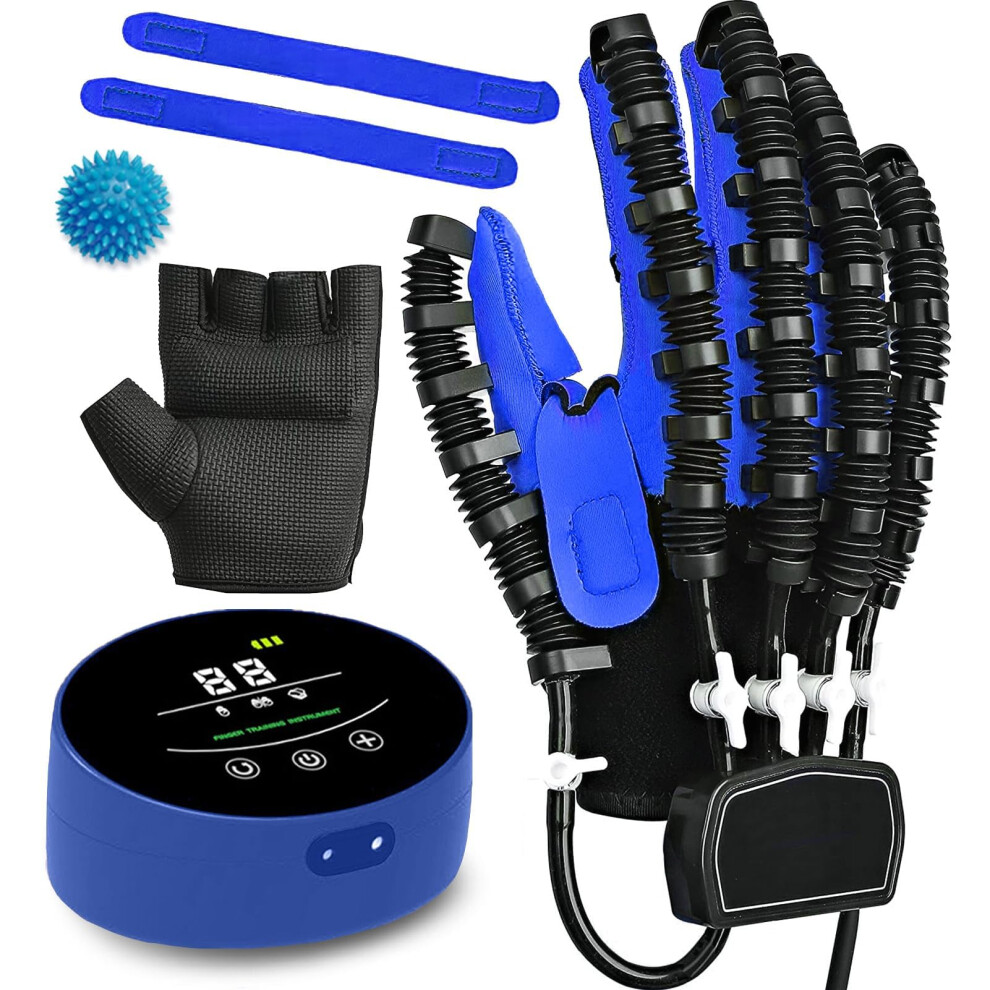 Rehabilitation Robot Glove with Intelligent Motion Control for Stroke Recovery and Hand Therapy