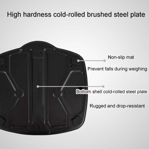Mechanical Bathroom Scale with Extra Large Dial, AntiSkid Surface, Battery for Home Gym 2