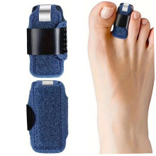 2PCS Hammer Toe Straightener with Aluminum Plate, Breathable Adjustable Toe Splint for Women