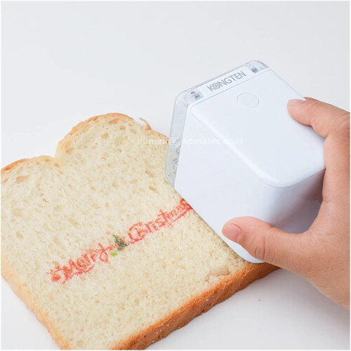 Handheld Inkjet Printer Resolution Wireless Edible Food Printer for Cakes Coffee Bread 2