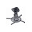 Projector Mount with Adjustable Extension Arm, 360 Rotation Ceiling and Wall Bracket, Brass 1