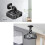 Projector Mount with Adjustable Extension Arm, 360 Rotation Ceiling and Wall Bracket, Brass 3
