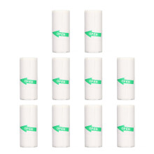 Thermal Sticker Paper 57x25mm 10Pack SelfAdhesive Mini Printer Paper Rolls for Clear Ink Printing