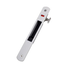 Sliding Glass Door Lock with Hook Bolt, Rustproof Stainless Steel for Patio and Balcony Doors