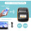 Thermal Receipt Printer 58mm Bluetooth and USB Speed Wireless for Android iOS Windows 3