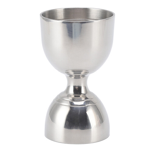 Edelstahl Cocktail-Jigger 30/60 ml, langlebig & präzise, silber 1