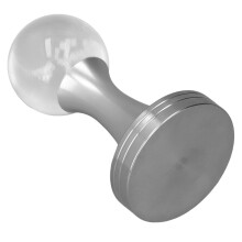 Crystal Ball Stainless Steel Coffee Tamper 51x05mm Silver