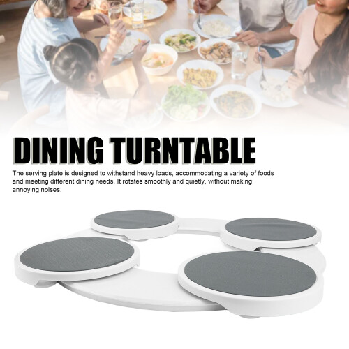 Runde Servierplatte mit 360 Rotation für Zuhause 2