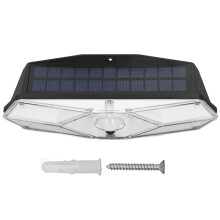 Lampă solară LED pentru exterior, 104 LED-uri, 1800 mAh, 3 moduri