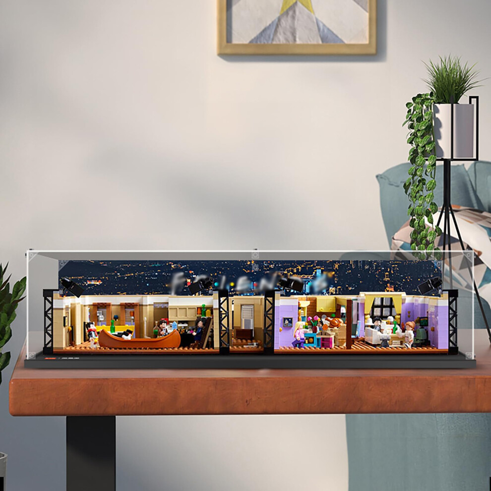 Acrylic Display Case For 10292 Friends Apartments Dustproof Clear Storage Box 9113335886681