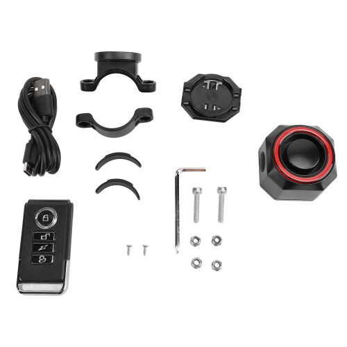 Alarme sans fil pour vélo 700mAh, télécommande 300mAh, compacte 1