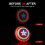 LED Light Kit for  Captain America Shield 76262, Bright Lighting for Marvel Display, Easy Installation 3