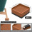 Adjustable Bed Risers 4 Pack, Stackable Non Slip Furniture Risers for Bed Frame, Heavy Duty 500kg Load Support 2