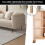 Adjustable Bed Risers 4 Pack, Stackable Non Slip Furniture Risers for Bed Frame, Heavy Duty 500kg Load Support 5