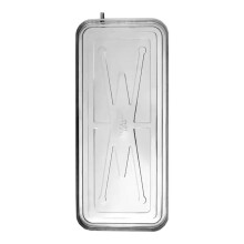 Stainless Steel Air Conditioner Drain Pan 85x36cm Outdoor HVAC Drip Tray with Efficient Drainage