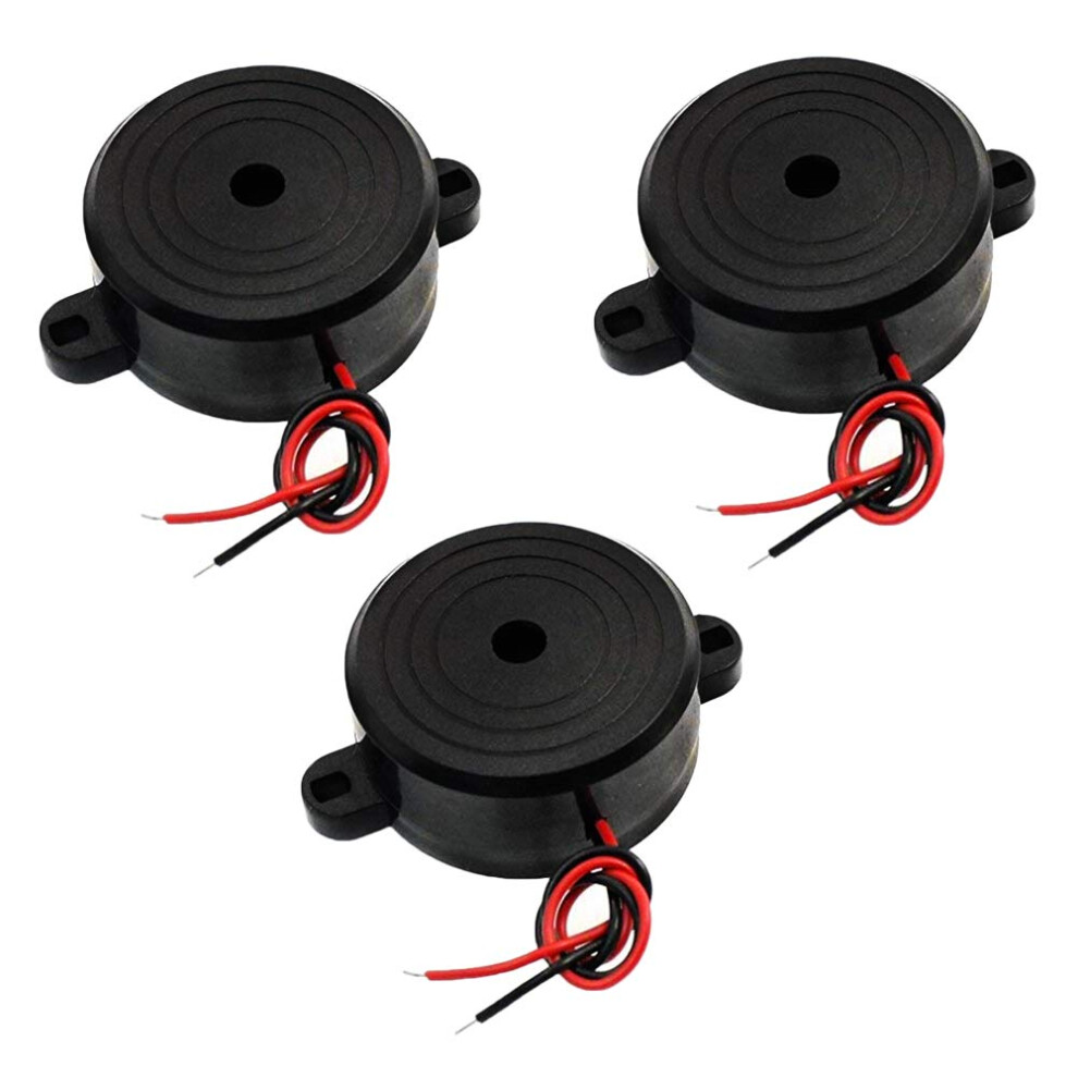 Electronic Alarm Buzzer 3 Pack Dc 915V Loud 85Db Piezo For Security Systems 9169991924816