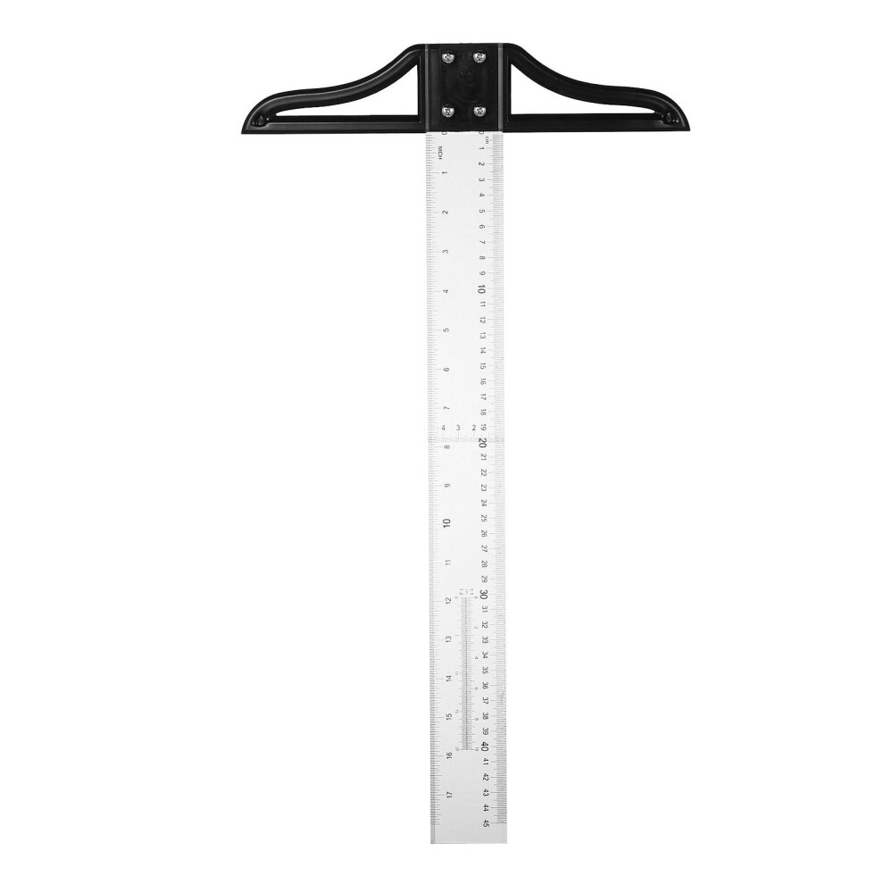 Precision T Square Ruler With Accurate Angle Measurement For Woodworking Drafting And Crafting 9092120688900