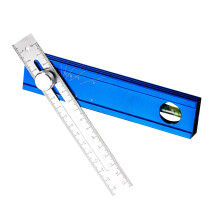 Woodworking Scribe Tool MultiAngle Measuring Gauge with Bubble Level for Carpentry and Metalworking